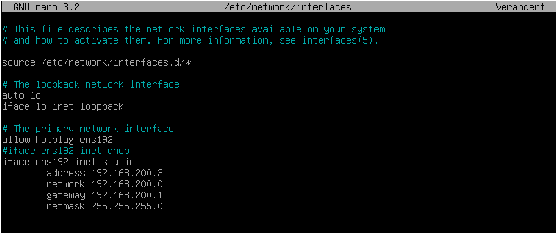 interfaces