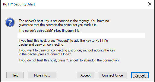 ssh-ed key fingerprint