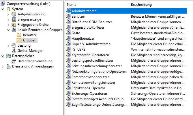Computerverwaltung